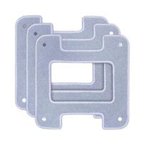 Microfiber Mop Cloth Pad For HOBOT For 2S Square Automatic Window Cleaning Robot Vacuums Cleaner Parts Homes Appliance Parts China Mainland white