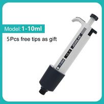Skaitmeninė reguliuojama plastikinė pipetė Chemijos laboratorijos įranga Laboratorinė mikropipetė Tikslus dozavimas Automatinė pipetė 1-10ml