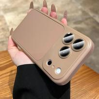 Matinis 2 viename apsauginis dėklas su kameros plėvele, skirtas iPhone 16 15 14 13 12 11 Pro Max, akimirksniu pakeičiamas į 17 Pro Max, smūgiams atsparus dangtelis iPhone 13 Pro gray