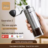 Circle Joy Portable Manual Coffee Grinder white