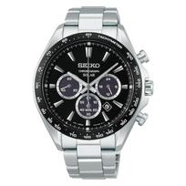 [Seiko Watch] SEIKO SELECTION SBPY185 Men's Solar Chronograph Watch, Silver S Series