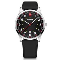 WENGER City Sport 01.1441.129 Quartz Black (Black Silicone) black
