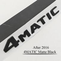 3D ABS Chromo Juodos Automobilio Raidės Logotipas 4MATIC Emblema Lipdukas Vardinė Plokštelė Galinės Bagažinės Ženklelis Mercedes Benz 4MAITC Priedams XC7 black