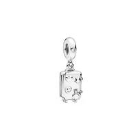 Pandora Travel Luggage Charm Women Accessories 797887EN160 Silver white