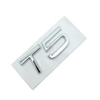 Volvo T3-T8 AWD serijos galinės bagažinės emblemos - Galvanizuoti pakaitiniai lipdukai Standard white