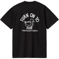 Carhartt WIP SS24 S/S Stamp T-Shirt Loose Logo Print Comfortable Versatile Casual Crew Neck Short Sleeve T-Shirt Men tops I033670-0D2-06 M gray