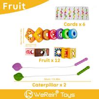 Children's Bead Toys  Playsets Playset - Creative DIY Fruit Food  Traffic Plastic Silicone Material Stringing Learning  Educational Plaything gryna