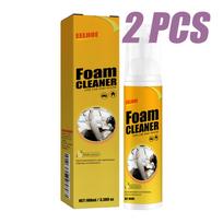 Auto Multi-Purpose Foam Cleaner Automoive Car Interior Foam Cleaner Leather Curing Agent Bubble Cleaning Spray Car Interior Wash brown