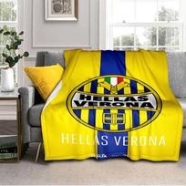 Hellas-Verona Crest Blanket Lightweight Ideal Bedding Blanket Perfect for Travel, Camping, Living Rooms, Offices, Sofas, Fan Christmas gift 75x90cm