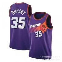Phoenix Suns NBA Basketball Jersey Durant 35 Booker 1 Paul 3 Season Cotton V-Neck Sleeveless Sportswear XXL