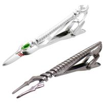 SWANK Evangelion Spear of Longinus Spear of Cassius Tie Clip Set eva017 & white