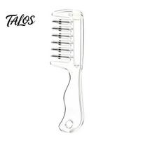 Metal Needle Tooth Comb Scalp Essential Oil Applicator Comb, Refillable Hair Care & Minoxidil Applicator, Dispenser Massage with Ergonomic Handle A