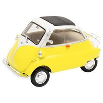 Kyosho WELLY 1/24 BMW Isetta Yellow Diecast Model Car yellow