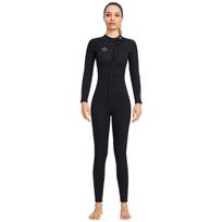 3mm Full Body Wetsuit Men Women Diving Surfing Snorkeling Winter Swimming Thermal Neoprene Dive Suit 2XL black