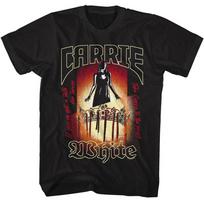 Carrie 1976 Horror If You've Got A Taste For Terror Carrie White Men's T Shirt M brown