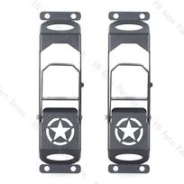 Pagalbinis pedalas automobilio durų šone, kopėtėlės ant stogo durų Jeep Wrangler JL 2018 2pcs