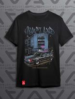 T-Shirt with VAZ 2114 Motherland Print XL gray