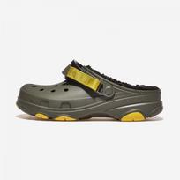 Crocs Classic All Terrain Lined Clogs Crs207936 Dusty Olive 290 gray