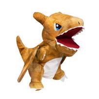 Interactive Dinosaur Hand Puppet Interactive Moving Mouth Plush Toy Educational Storytelling Prop for Kids ruda