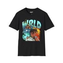 Juice Wrld Tee Concert Tour Promo Merch Vntg Graphic Design T-Shirt XXL gray