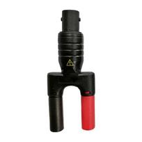 BNC Test Line Adapter Socket Multimeter Oscilloscope Accessories for UT81B UT81C 1 black