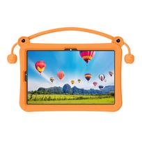 Tablet Case Fits for Samsung Galaxy EVA Foam Rubber Protective Case with Stand for TAB S6 10.5  TAB S5E 10.5  TAB A7 Orange