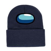 Adults Among Us Unisex Winter Knitted Beanie Hat Boys Girls Warm Cap Woolen Fashion NavyBlue black