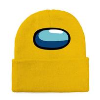 Adults Among Us Unisex Winter Knitted Beanie Hat Boys Girls Warm Cap Woolen Fashion Yellow blue