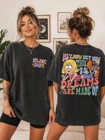 This Is What Dreams Are Made Of Graphic Shirt, Retro Hilary Inspired Shirt S brown