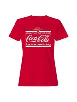 Officially Licensed Coca Cola Coke: Play Refreshed Design Women's T-shirt S white