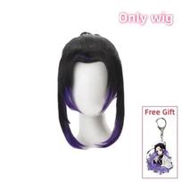 Kochou Shinobu Cosplay Kostiumas Anime Shinobu Perukas Haori Uniforma Moterys Vaikai Helovino Drabužiai Kids 150CM black