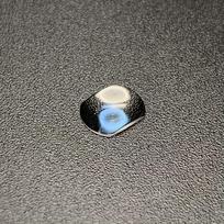 SEIKO Cyclops lens sapphire crystal with date blue AR Aftermarket part for 7.0x5.5 magnification, coating. MOD, custom, repair gray