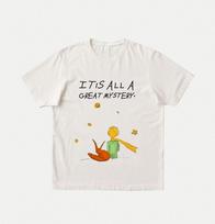 The Little Prince T-Shirt | Le Petit Prince Literary Shirt | Vintage Bookish Quote Tee | Philosophy, Reader Gift | French Literature 3XL white