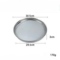 304 Stainless Steel Round Grill Net For Kamado BBQ Roasting Mesh Replacement Parts For Teppanyaki And Tea Sets round net 30cm 30 mesh