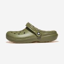 [Crocs] Classic Lined Clog [CRS203591-CARGO] 265 gray