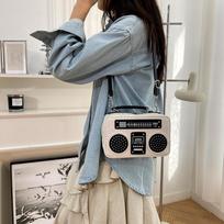 The Cassette Player Case Comes in A Retro Hand-held Creative Small Bag, A Shoulder Bag or A Crossbody Bag.