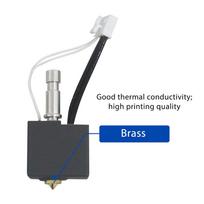 For Anycubic Kobra S1 Nozzle 0.2 0.4 0.6 0.8 Hotend Thermistor Kobra S1 Hot End Kit Voor Printkop S1c 3d Printer Accessories 0.8mm