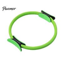 Elastic Resistance Band Pilates Ring Anti-slip Handle Pelvic Floor Muscle Trainer Thigh Workout Toner Women Circle Home Gym Fitness Equipment žalia