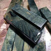 1PC 125x30x30mm Cement Stable Wood knife Solid Raw Material Custom-Made Wooden Kitchen Knife Pen Handle gray