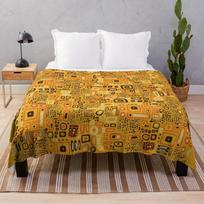 Klimt Pattern Throw Blanket 100cm*130cm
