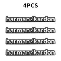 4/2 vnt. aukštos kokybės metalinis harman/kardon automobilio stiliaus Hi-Fi garsiakalbio audio garsiakalbio ženklelis stereo emblemos lipdukas Dekoravimo priedai