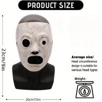Slipknot Live Knots band mask headgear Halloween performance costume cos Live Streaming Labeling Old style adjustable buck