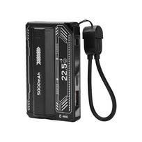 PD 65W/45W/20W Super Fast Charging Power Bank DIY Module Shell With Built-in Charging Cable DIY Battery Box Place8-Cell Pack