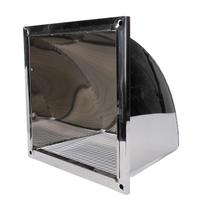 Vent Cover 304 Stainless Steel Rainproof Windproof Exhaust Hood Vent Cap for Outdoor