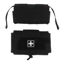Compact V3 GEN3 Trauma Pouch Camo MD2 IFAK Tactical First Aid Bag Medical Utility Pouch Hunting Vest Plate Carrier Waist Belt Gear BP-158 BLK