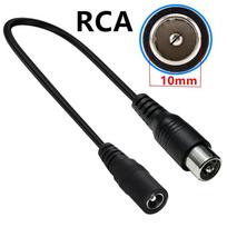 DC 5.5X2.1 To M12 M16 3Pin XLR RCA IEC 3P 8016 Charging Cable Adapter For Scooter Electric Bike Charger Connection Accessories
