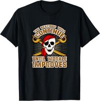 The Beatings Will Continue Until Morale Improves Shirt Gift 110 black