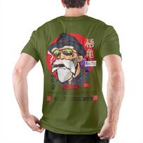 Novelty Dragon Ball Master Roshi Dragon Life T-Shirt 100%Cotton Short Sleeve Crewneck Summer TopsTops Unisex M