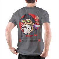Novelty Dragon Ball Master Roshi Dragon Life T-Shirt 100%Cotton Short Sleeve Crewneck Summer TopsTops Unisex XXL
