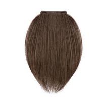 Tool Heat Resistant Fiber Invisible Seamless Hair Pads Synthetic Pads Top Side Cover Hair Piece 15CM šviesiai ruda spalva